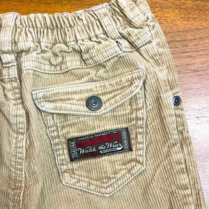 CARTERS VINTAGE Watch the Wear Elastic Corduroy Pants